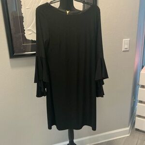 Ronni Nicole Black Long Sleeve Dress